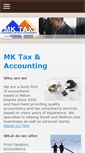 Mobile Screenshot of mkaccountants.com